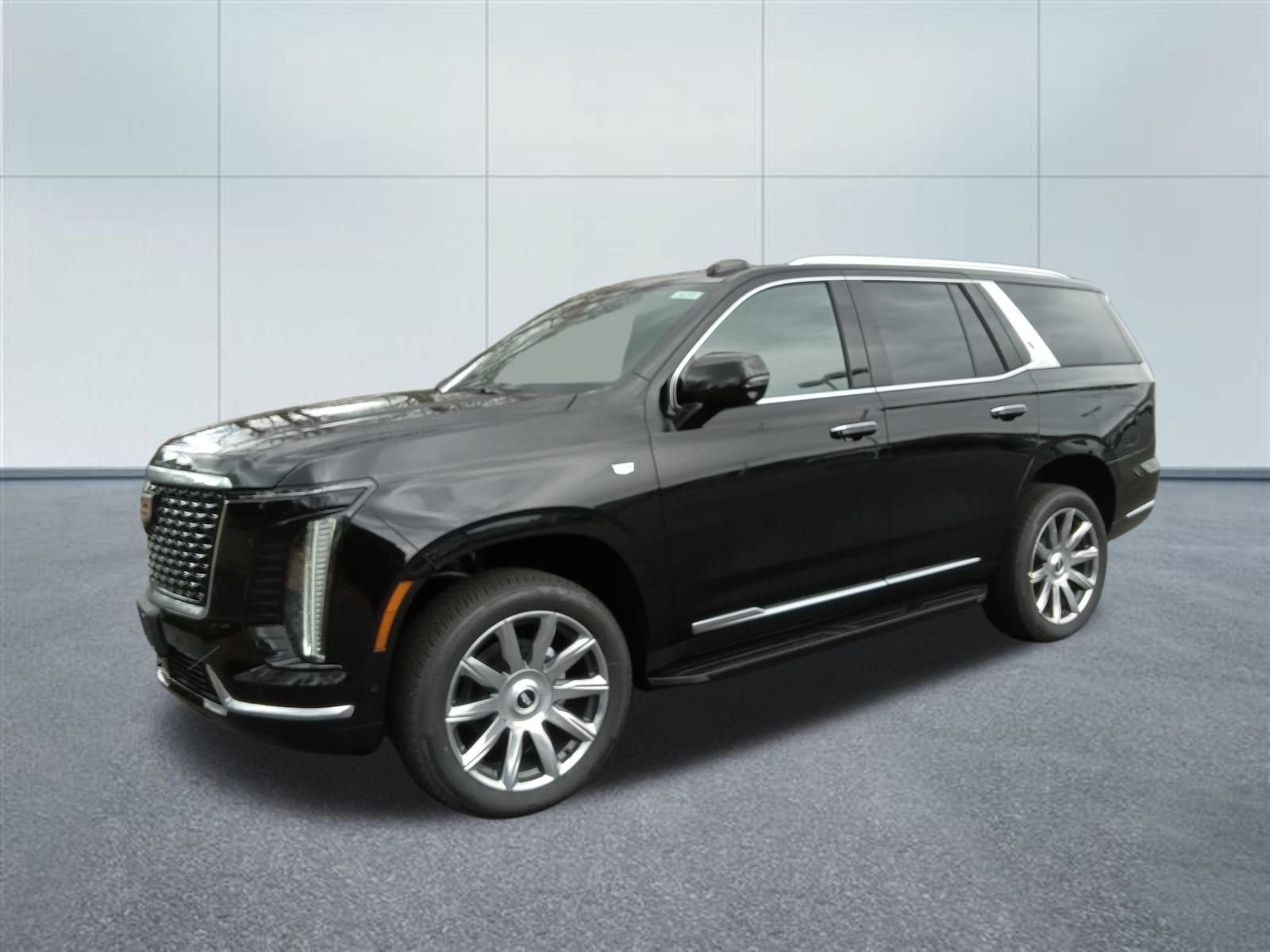 2026 Cadillac Escalade 1SA in Black Raven — front three-quarter view