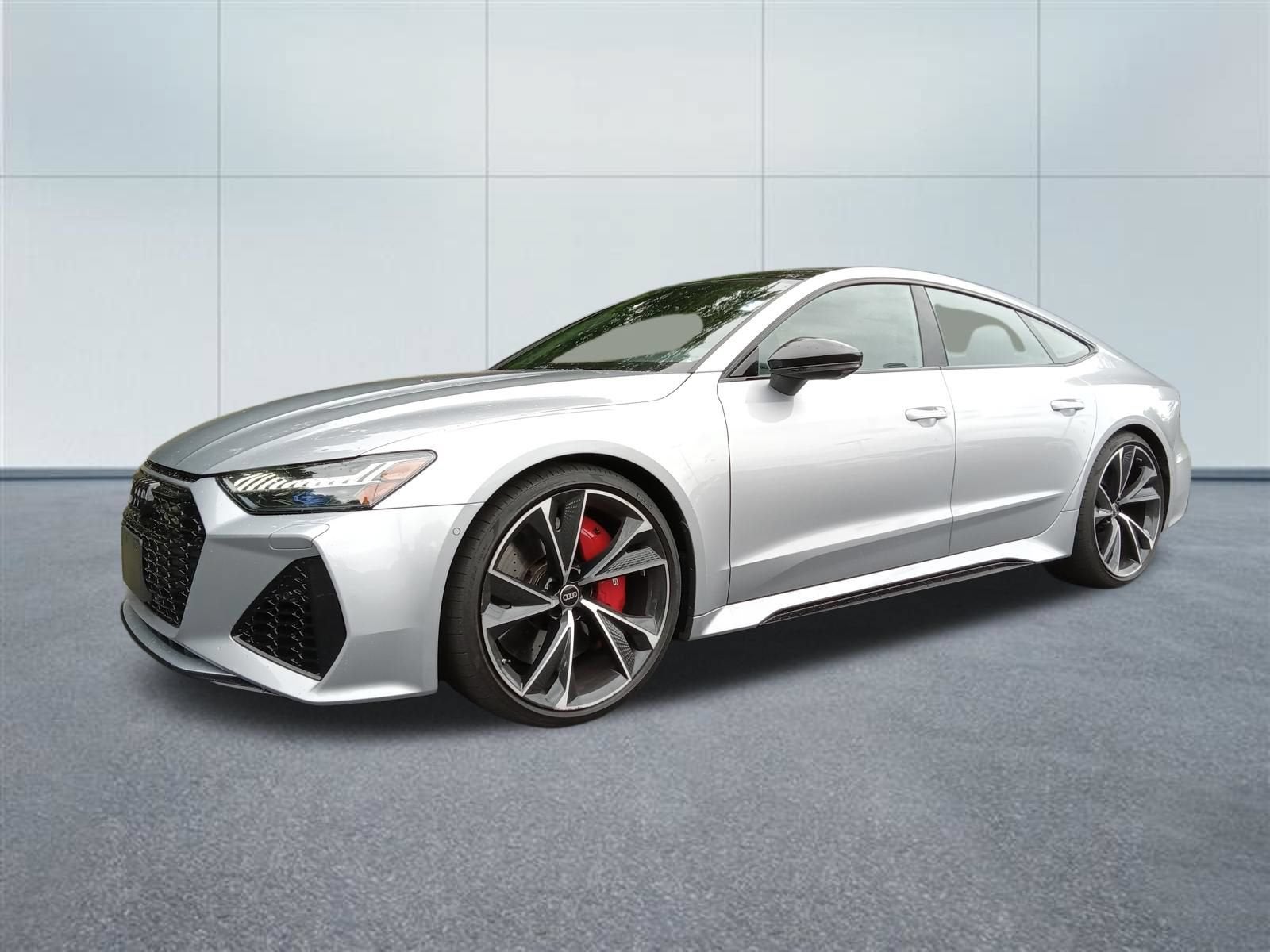 2022 Audi RS 7 4DR SDN TFSI QTRO in Grey — front three-quarter view